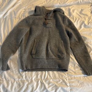 Banana Republic Gray Toggle Men's Sweater